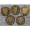Image 1 : 5 Barber Dimes