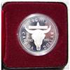 Image 1 : 1982 Canadian Silver Proof Silver Dollar W/Mint Box