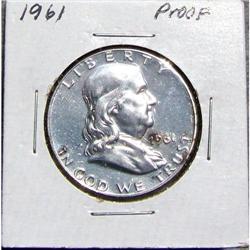 1961 Proof Franklin Half Dollar
