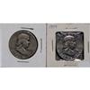 Image 1 : 2 Franklin Half Dollars 1952S & 1954