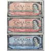 Image 1 : One $5 Canadian Bill and 2 $2 Canadian Bills