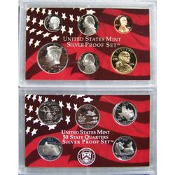 2004 United States Mint Silver Proof Set