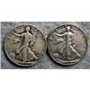 Image 1 : 2 Liberty Walking Half Dollars 1946 &1946D
