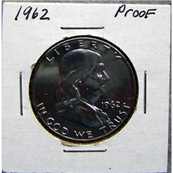 1962 Proof Franklin Half Dollar