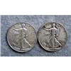 2 Liberty Walking Half Dollars 1946 & 1944S