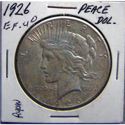 1926 Peace Silver Dollar