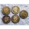 Image 1 : 5 Barber Dimes