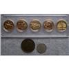 Image 1 : Set 1999  Quarters, 1912 UK Cent & 1905 Liberty Nickel