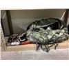 Image 1 : BASEBALL MITTS, HELMETS, EASTON BASEBALL BAT, DUFFLE BAG, ETC