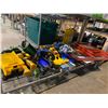 Image 1 : CHILDS "CARS" TABLE, NERF GUN, CARS & ASSORTED TOYS