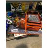 Image 2 : CHILDS "CARS" TABLE, NERF GUN, CARS & ASSORTED TOYS