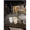 Image 2 : ASSORTED KITCHENWARE (PLATES, GLASSES, CUPS, CUTLERY, WRAP, ETC)