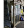 Image 2 : LARGE ROMAN THEMED CURIO CABINET WITH MISSING SIDE GLASS DOOR