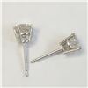 Image 2 : 14K DIAMOND(1.18CT) EARRINGS