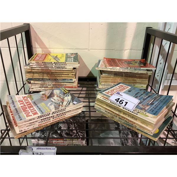 ASSORTED POPULAR MECHANICS MAGAZINES