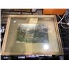 Image 2 : FRAMED PICTURE & 2 TABLE LAMPS
