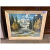 Image 1 : FRAMED PRINT BY ROBERT WOOD 1946