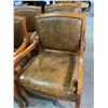 Image 2 : SET OF 8 BEAUTIFUL FAUX ALLIGATOR ARM CHAIRS