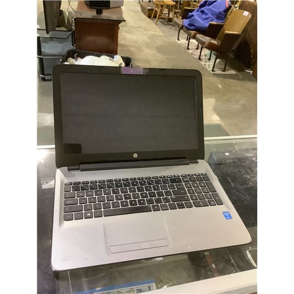 HP LAPTOP MAY NEED REPAIRS NO CHARGER NO HARD DRIVE MODEL 15-AC153CA