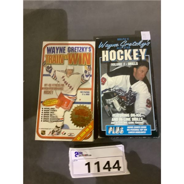 2 WAYNE GRETZKY VHS TAPES