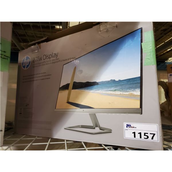 HP 27HW DISPLAY MONITOR