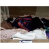 Image 2 : 4 BOXES OF ASSORTED WOMENS CLOTHING & KITCHENWARE