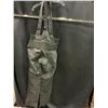 Image 2 : NEW WITHOUT TAGS VIP LEATHERS CANADA LEATHER PANTS WITH SUSPENDERS SIZE L