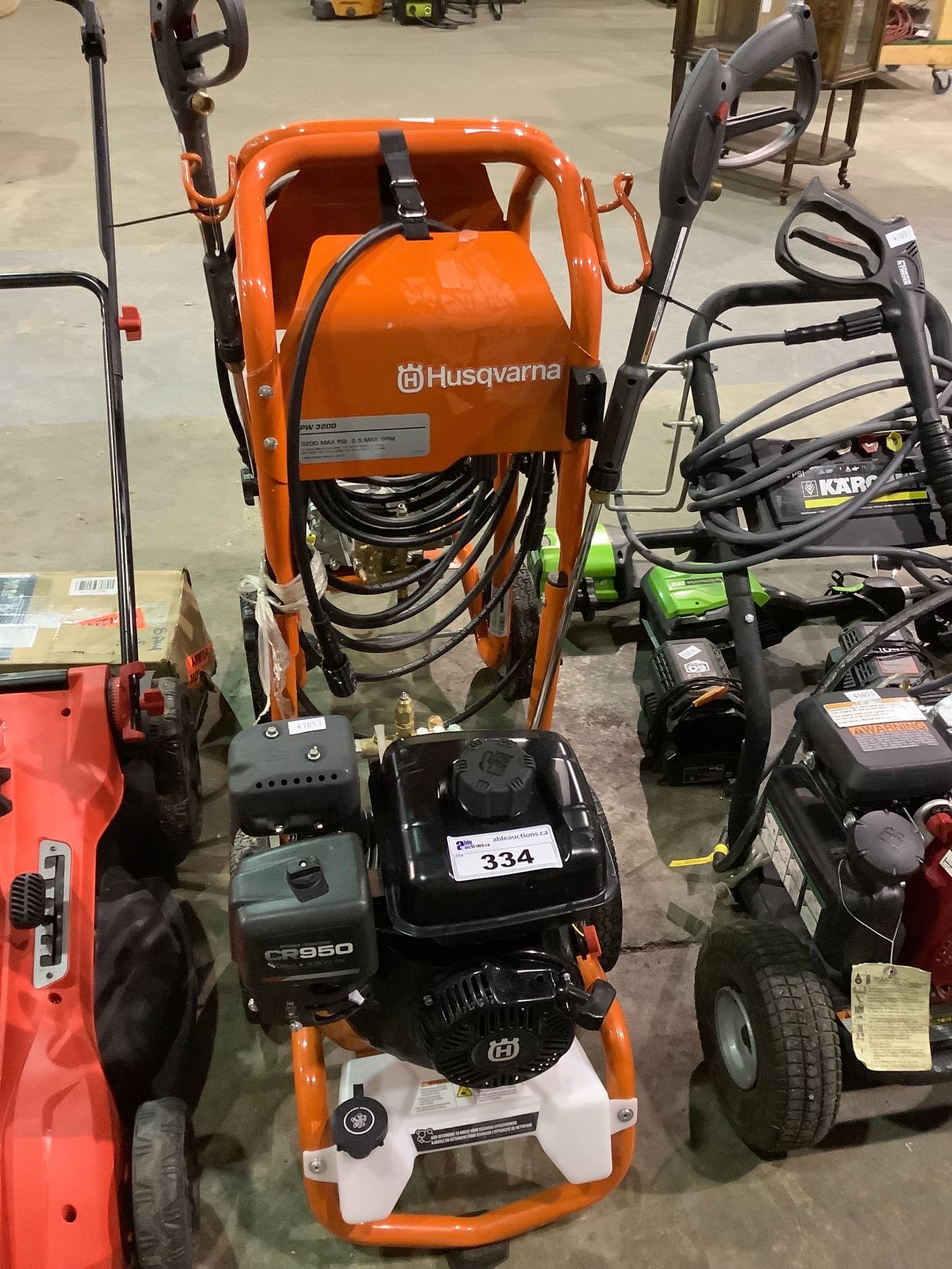 HUSQVARNA PW 3200 MAX 3200PSI PRESSURE WASHER MAY NEED REPAIRS WITH ...
