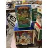Image 8 : LARGE COLLECTION OF CHRISTMAS DECOR BRANDS INCLUDE: LEMAX, BACHMANN, & MORE + 2 BROWN FOLDING