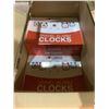 Image 2 : CASE OF 144 PIECES OF I LOVE CANADA ALARM CLOCKS