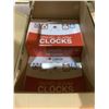 Image 2 : CASE OF 144 PIECES OF I LOVE CANADA ALARM CLOCKS