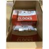 Image 2 : CASE OF 144 PIECES OF I LOVE CANADA ALARM CLOCKS