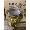Image 2 : CASE OF NEW ESSENTIAL OIL BURNERS APPROXIMATELY 24 PCS GOLD