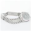 Image 9 : Rolex Mens SS Meteorite Diamond & Ruby Channel Set Oyster Perpetual Datejust Wri