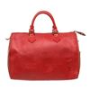Image 1 : Louis Vuitton Red Epi Leather Speedy 30 cm Bag