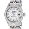 Image 1 : Rolex Ladies Stainless Steel White Diamond 26MM Oyster Perpetual Datejust Wristw
