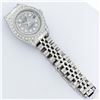 Image 6 : Rolex Ladies Stainless Steel Quickset Meteorite Diamond Lugs Jubilee Datejust Wr
