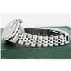 Image 5 : Rolex Ladies Stainless Steel Blue Vignette Diamond & Sapphire Datejust Wristwatc