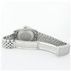 Image 9 : Rolex Mens Stainless Steel Black Diamond Lugs & Pyramid Bezel Datejust Wristwatc