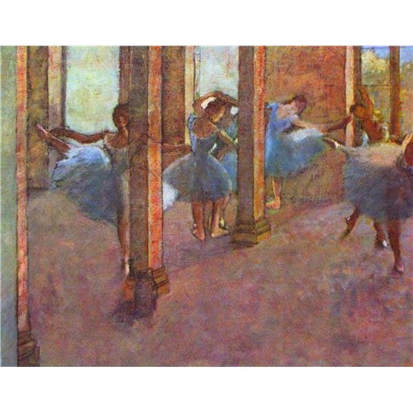 Edgar Degas - Dancers In The Foyer