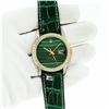 Image 3 : Rolex Datejust Mens 36 Green Malachite 18K/SS Oyster Perpetual Serviced Polished