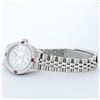 Image 5 : Rolex Ladies 26 Quickset Datejust MOP String Diamond Lugs And Ruby Datejust