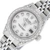 Image 2 : Rolex Ladies Stainless Steel White Diamond Lugs & Datejust Wristwatch 26MM