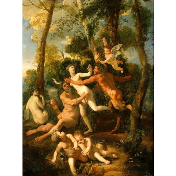 Nicolas Poussin - Pan and Syrinx