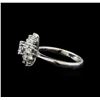 Image 3 : 1.27 ctw Diamond Ring - 14KT White Gold