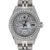 Image 1 : Rolex Ladies Stainless Steel Quickset Mother Of Pearl Diamond Lugs Jubilee Rolex