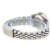Image 6 : Rolex Ladies Stainless Steel Quickset Mother Of Pearl Diamond Lugs Jubilee Rolex