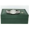 Image 7 : Rolex Ladies Stainless Steel Mother Of Pearl Diamond Emerald 26MM Datejust Wrist
