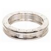 Image 1 : Bvlgari 18K White Gold B.zero1 Single Ring 52