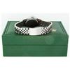 Image 7 : Rolex Mens SS Black String Diamond Lugs & Ruby Oyster Perpetaul Datejust 36MM Wi